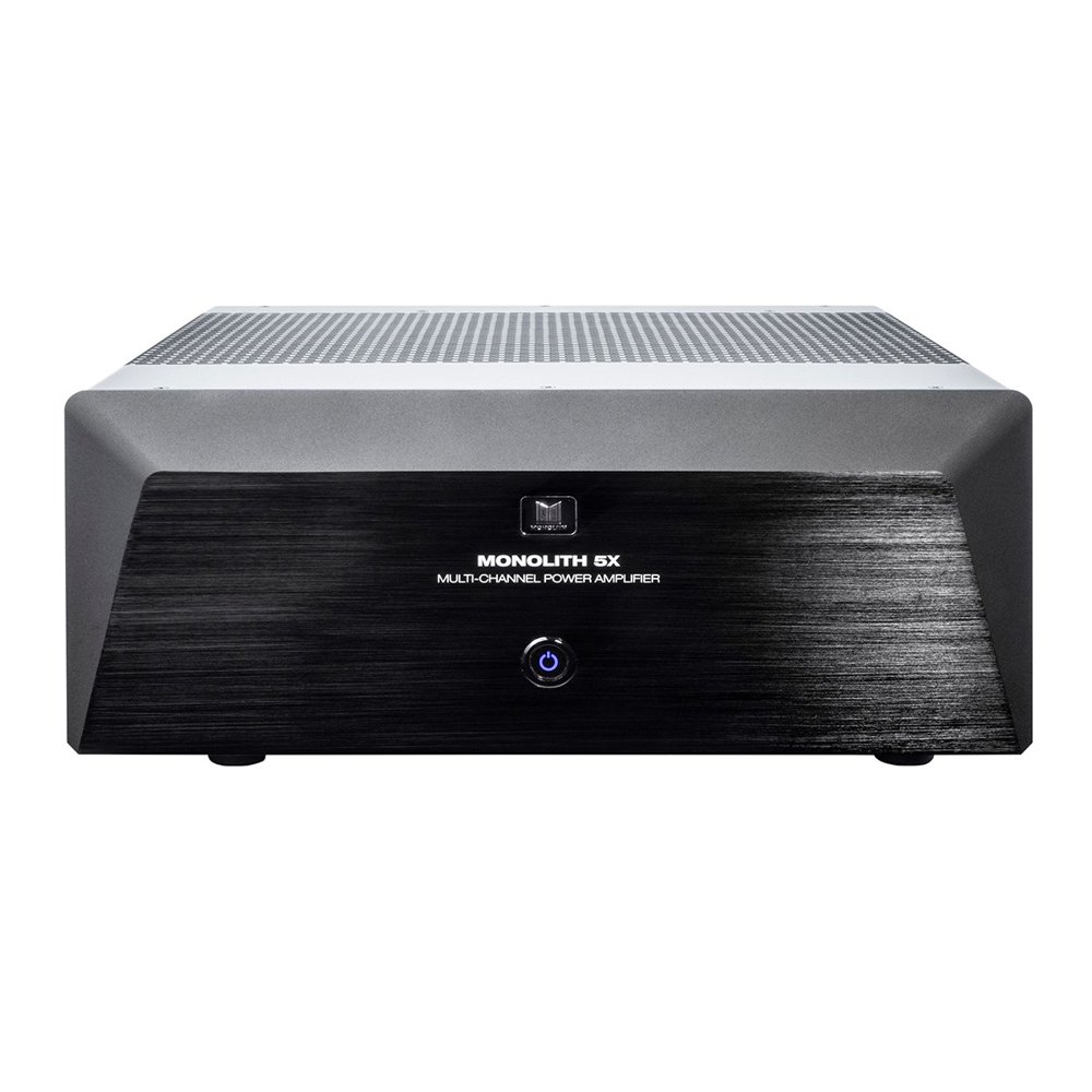 Monoprice Monolith MultiChannel Power Amplifier Black With 5x200