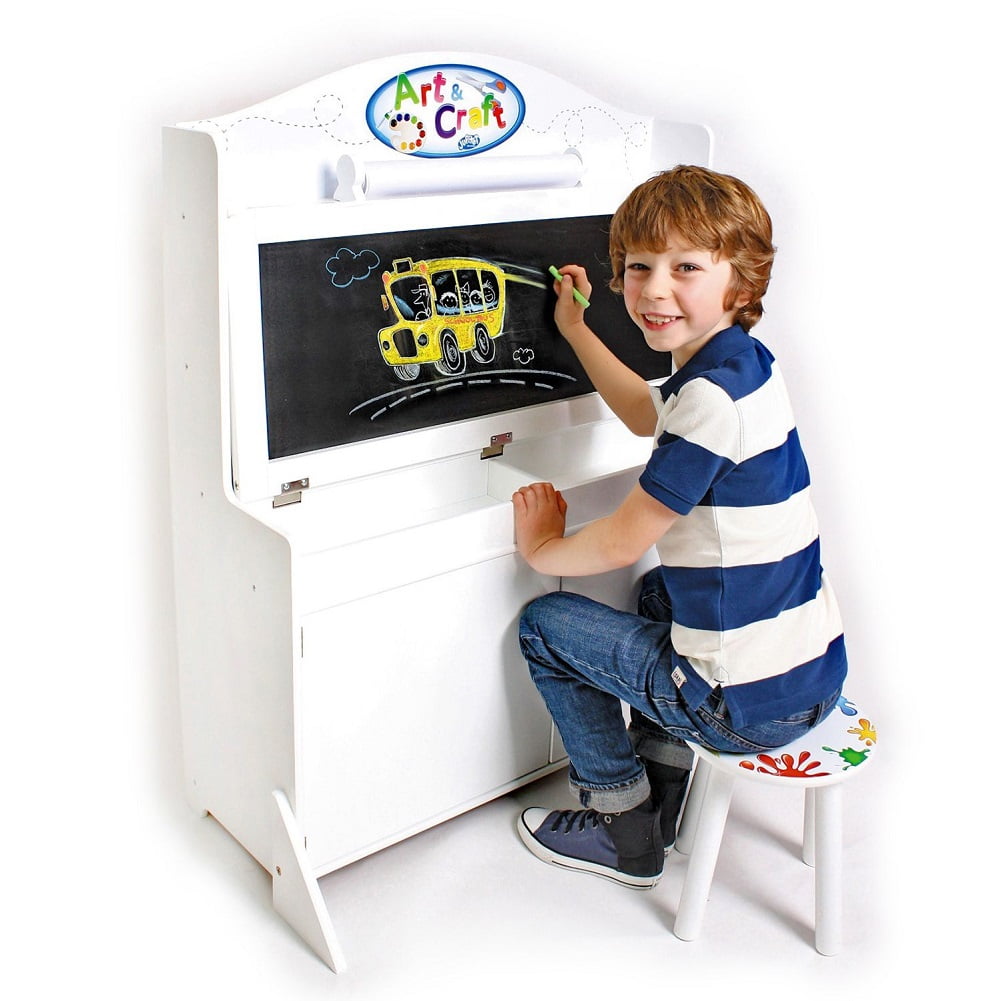 Jupiter Workshops 20001 Wooden Activity Station Toy, White - Walmart.com Jupiter Workshops 20001 Wooden Activity Station Toy, White - Walmart.com