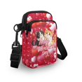 thumbnail image 3 of HELLHERO (Bag Only) Women Messenger Bag Polyester, Leakproof 2 Layers Crossbody Bag, Adjustable Strap, Happy Valentine's Day, 3 of 7