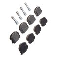 thumbnail image 2 of KarParts360 For Chevy Corvette 2006 2007 2008 Disc Brake Pads Rear | Excluded Pad Wear Sensor | Excluded Brake Lubricant | 8 Pad | Pad Shims Included, 2 of 4