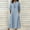 Light Blue, variant on Dress for Womens Cotton Linen Casual Button Down Flowy Plus Size Maxi Dresses 3/4 Pleated Sleeve Shift Dress with Pocket Purple XXL