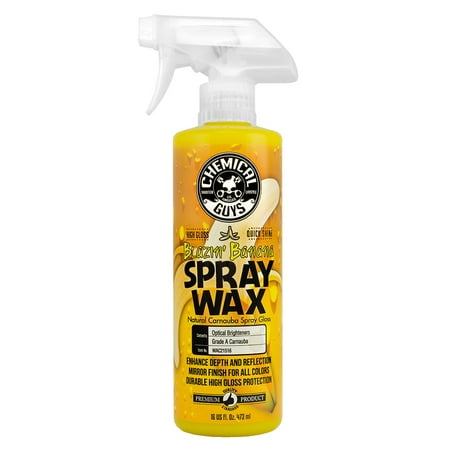 Chemical Guys Blazin' Banana Carnauba Spray Wax (16 (Best Buffer For Car Detailing)