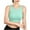 Green, variant on Spring Savings Clearance Items Home Deals! Zeceouar Sports Bras For Women Women Yoga Solid Sleeveless Cold Shoulder Casual Tanks Blouse Tops Intimates