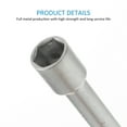 thumbnail image 3 of unbranded Nut Driver Metálico Con Perforado Y Mango De Goma Para Mayor Torque Y Agarre, 3 of 6