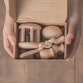 thumbnail image 7 of Wooden Rattles Baby Toys Grasping Toys Wood Ring Montessori Toys Set 8pcs, 7 of 7