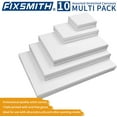 thumbnail image 3 of FIXSMITH Stretched White Blank Canvas- Multi Pack 4x4,5x7,8x10,9x (2 of Each),Set of 10,100% Cotton,Primed,for Acrylic,Oil,Other Wet or Dry Art Media,for Artists,Kids,Beginners and More. Multipack-10 PK, 3 of 7