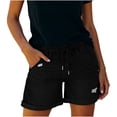 thumbnail image 5 of FAIWAD Jean Shorts Womens Casual Summer Elastic Waist Denim Shorts Stretchy Trendy Rolled Hem Short Pants, 5 of 8