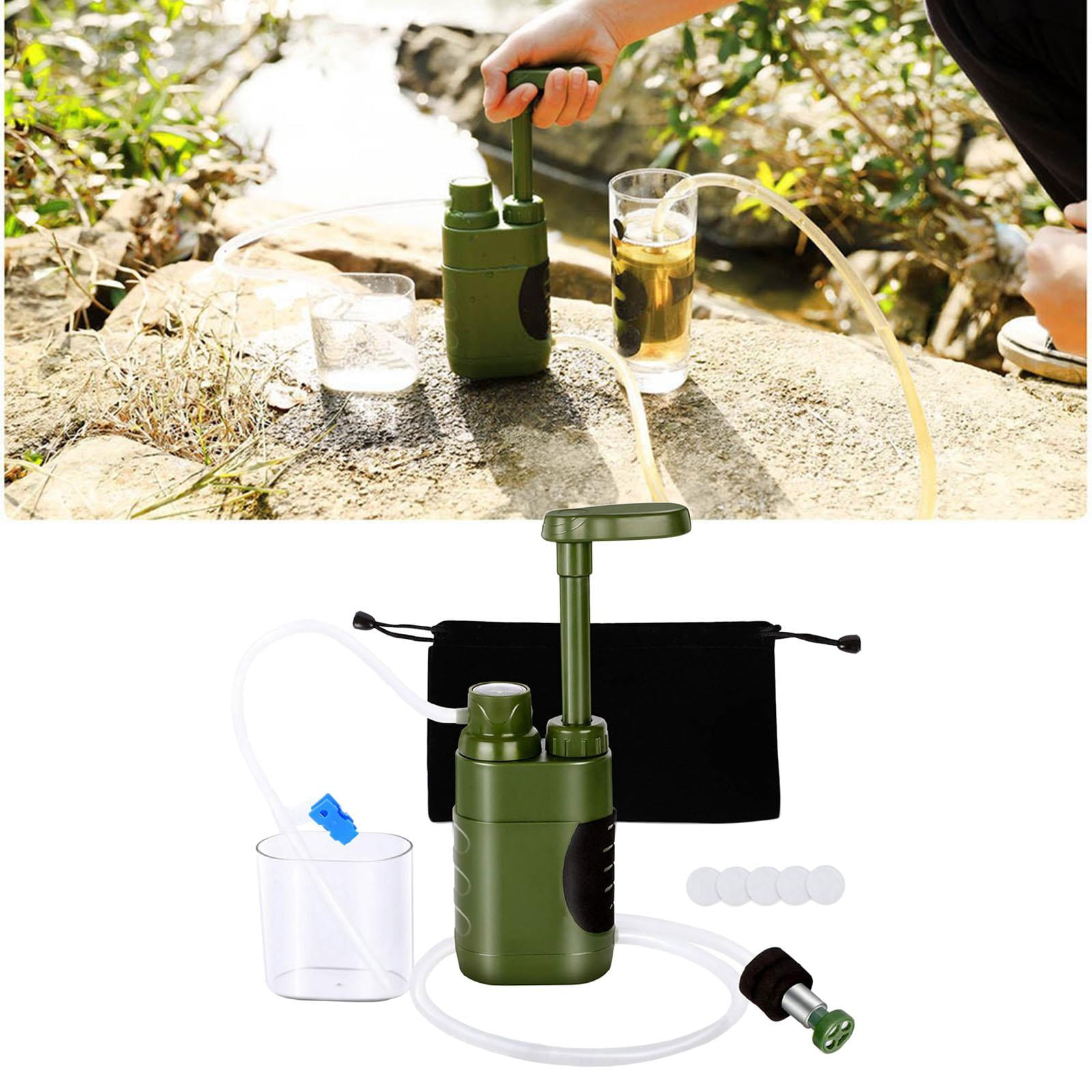 Axioma Portable Outdoor Survival Water Filter Personal Gravity Purifier Filtration, for