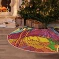 thumbnail image 5 of Sikiie Beautiful African Woman Nativity Christmas Tree Skirt, Jesus Christian Winter Holiday Tree Mat Decoration(30-48IN)30", 5 of 6