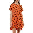thumbnail image 4 of Way To Celebrate Women's Halloween Sleepshirt, Sizes XS to 3X, 4 of 5