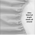 thumbnail image 7 of Fitted Sheet Queen 15 Inch Deep Pocket Long Staple Cotton 500 Thread Count 100% Cotton 1 Fitted Sheet Only Soft Breathable Sateen Weave Elastic All Around The Mattress Light Grey Solid, 7 of 7