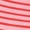 CANDY PINK, variant on Women's Short Sleeve Striped Dress with Side Slit