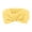 Yellow, variant on Gymayou Spa Headbands Makeup Bow Headband For Washing Face skincare headbands for women Black