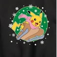 thumbnail image 3 of Pokémon - Pikachu Sled - Youth Crewneck Fleece Sweatshirt, 3 of 5
