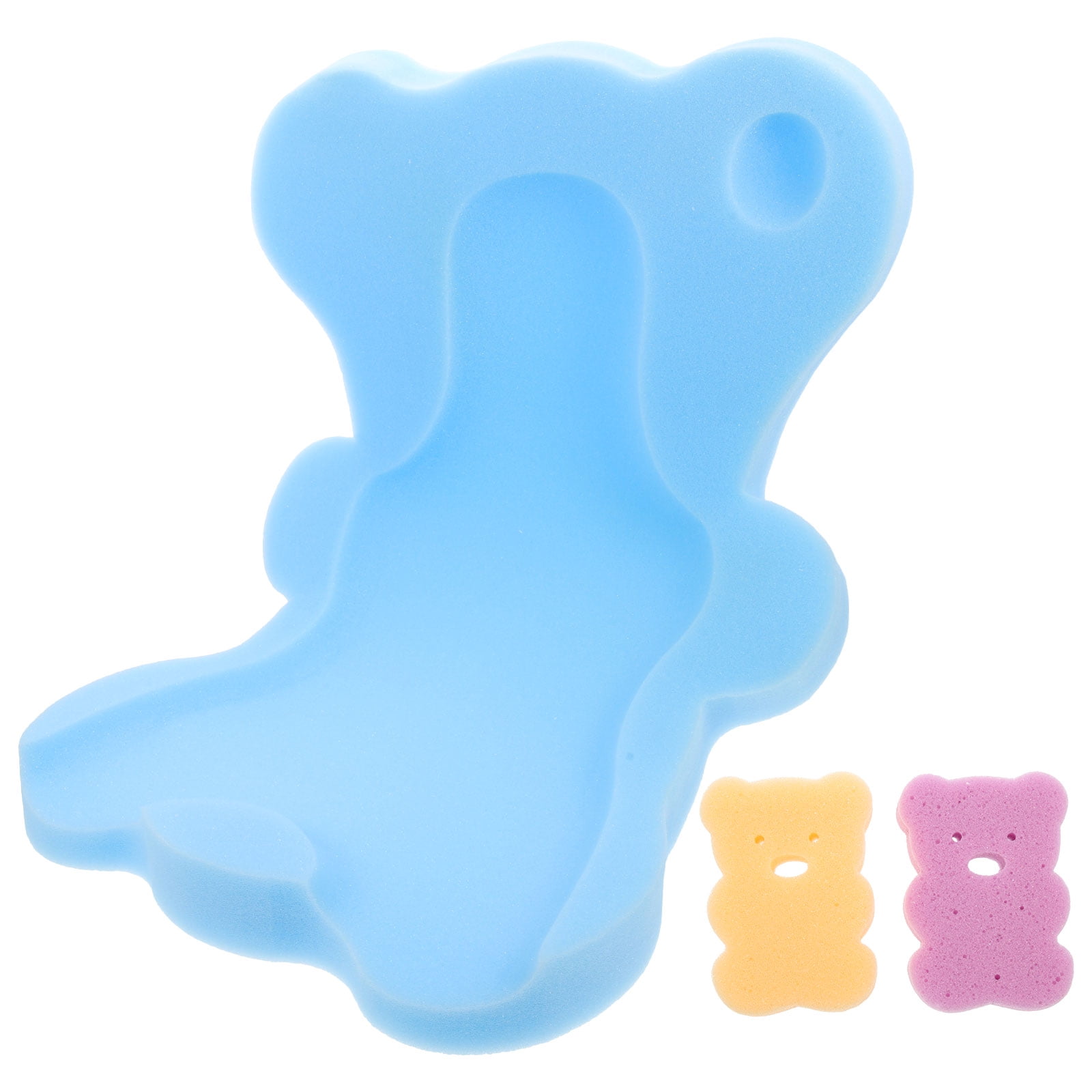 Bestonzon Baby Bath Sponge Baby Bath Cushion Infant Bath Mat Newborn