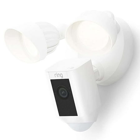 Ring Floodlight Cam Wired Plus - White