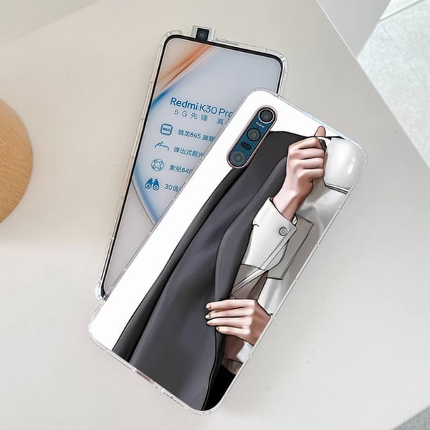 Funda de teléfono Princess Female boss coffee para Samsung S21 A10 para Redmi Note 7 9 para Huawei P30Pro Honor 8X 10i qiuyongming unisex