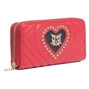 Moschino JC5525 150A Red/Black Zip Around Wallet