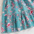 thumbnail image 4 of Girls Clothes Dress Size 10 12 Toddler Baby Girl Butterfly Dress Sleeveless Ribbed Patchwork Tulle Tutu Dresses Kids Sundress Z13-Blue, 8Y, 4 of 7