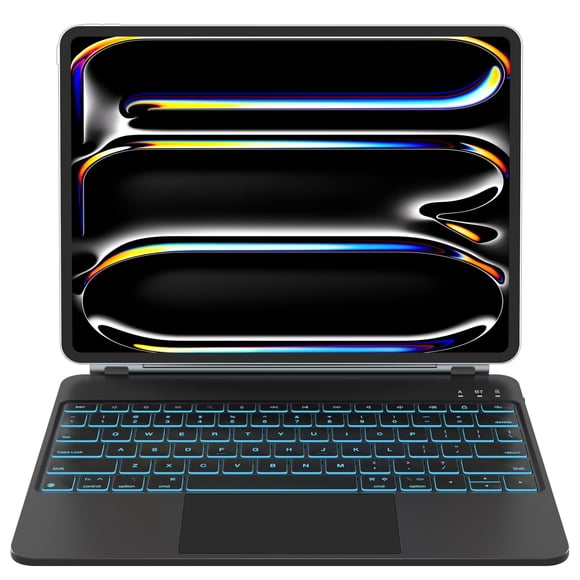 Funda con teclado Otuoor para iPad Pro de 13 pulgadas (M4, 2024) con 7 colores