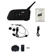 Motorcycle Headset / Intercom 1200M Hands-free Interphone Helmet Headset for Six Motorcycle Riders