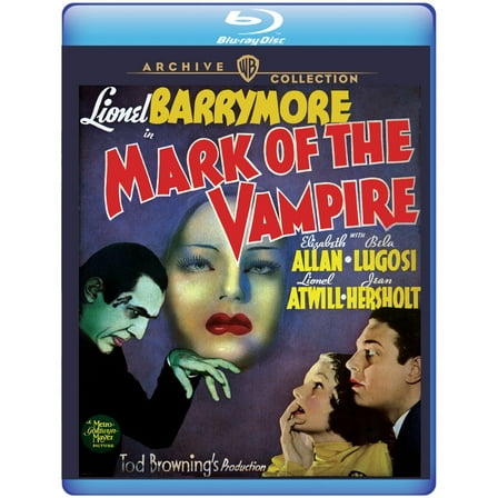 Mark of the Vampire (Blu-ray) Bela Lugosi Lionel Atwill Jean Hersholt Henry Wadsworth