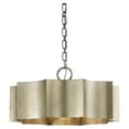 thumbnail image 3 of Savoy House Shelby 3 Lights Transitional Metal Pendant in Silver Patina, 3 of 8