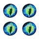 thumbnail image 1 of Calcomanía de Faros de Ojos de Bestia, Calcomanía de Ojos 3D, Calcomanía de Ojos Redondos, Calcomanía de Faros, Calcomanía de Parachoques de Ventana de Coche Azul, 1 of 5
