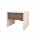 thumbnail image 4 of Nexera Foliage 3 Piece Bedroom Set, Walnut and White, 4 of 4