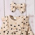 thumbnail image 6 of Gibobby Unisex Infant Long Sleeve Bodysuit Solid Color Soft Baby Onesie Long Sleeve Baby Jumpsuit For Newborn Rompers 0-3M 3-6M 6-9M 9-12M(6-9 Months,Khaki), 6 of 6