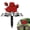 Red, variant on Agiufgs Memorial Garden Stake 11.82 in X, Heartfelt Tribute with Red Cardinal Design, for Garden Gravesite or Memorial Area, Red
