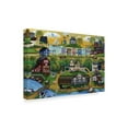 thumbnail image 2 of Trademark Fine Art 'Picasso Folk Art Farm' Canvas Art by Cheryl Bartley, 2 of 3