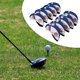 thumbnail image 5 of 10 piezas Zulema Cubierta de cabeza de hierro de golf protectores de palo de golf Azul real, 5 of 8