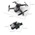 thumbnail image 3 of Brushless Motor Drones With 2 Cameras Wind Resistance Headless Mode Gesture Control FPV Drone With Cool LED Light For Adults RC Drone For Beginners Quadcopter, 3 of 9