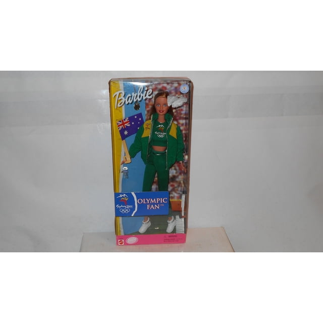 Barbie 25975 1999 Sydney 2000 Australia Muñeca Ventilador Juegos Olímpicos