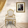 thumbnail image 3 of Caillebotte, Gustave 12x14 Gold Ornate Wood Framed with Double Matting Museum Art Print Titled - Portrait of a Man, 3 of 4