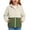 Green, variant on Girls Hooded Jacket Kids Lightweight Color Block Toddler Rain Coats with Pockets Packable Windbreaker Outerwear Size 5-16 Years Light Blue