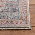 thumbnail image 3 of SAFAVIEH Kenitra Flowers Oriental Polyester Area Rug, Ivory/Red, 10' x 14', 3 of 7