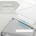 thumbnail image 5 of TUDIA M-FLIP Clear Magnetic Case for Remarkable Paper Pro 11.8", Slim, Off White, 5 of 7