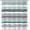 Aqua Blue, variant on Yellow Gray Horizontal Stripes Water-Repellent Fabric Shower Curtain with Reinforced Metal Grommets Refreshing Striped Design Bathroom Decor