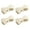 White, variant on 4Pcs Bowknot Shape Wire Fixer Cable Management And Fixing Device Enduring