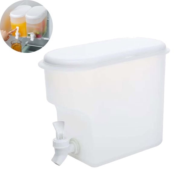 1 Gallon Beverage Drink Dispenser with Leak-Proof Spigot, Perfect for Parties, BBQ, Picnics, Lemonade, Iced Tea and Cocktails（1 Pack）