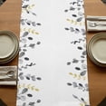 thumbnail image 5 of Table Runners 72 Inches Long Dress Scarves, Grey Eucalyptus Farmhouse Kitchen/Dining Table Runner, Coffee Tablerunners, Watercolor Spring Weeping Botanical 16x72 Inch, 5 of 9