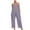 Purple, variant on ABATAB Jumpsuits for Women Casual Sleeveless Striped Rompers One Piece Summer Wide Leg Overalls Beach Vacation Outfits
