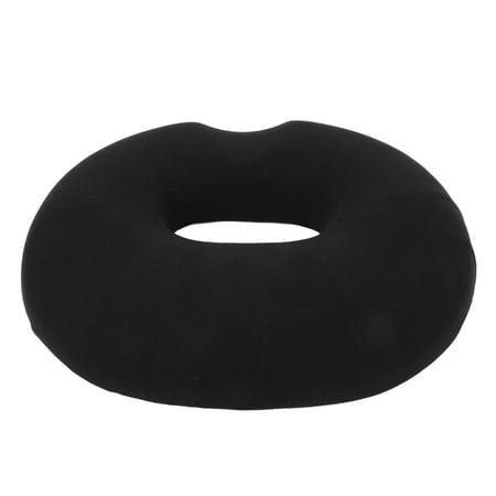 Suodoka Ergonomic Memory Foam Chair Cushion 17.3 x 15.7 inches / 44 x 40 cm Comfortable Breathable Seating Pad for Office Home Students Black