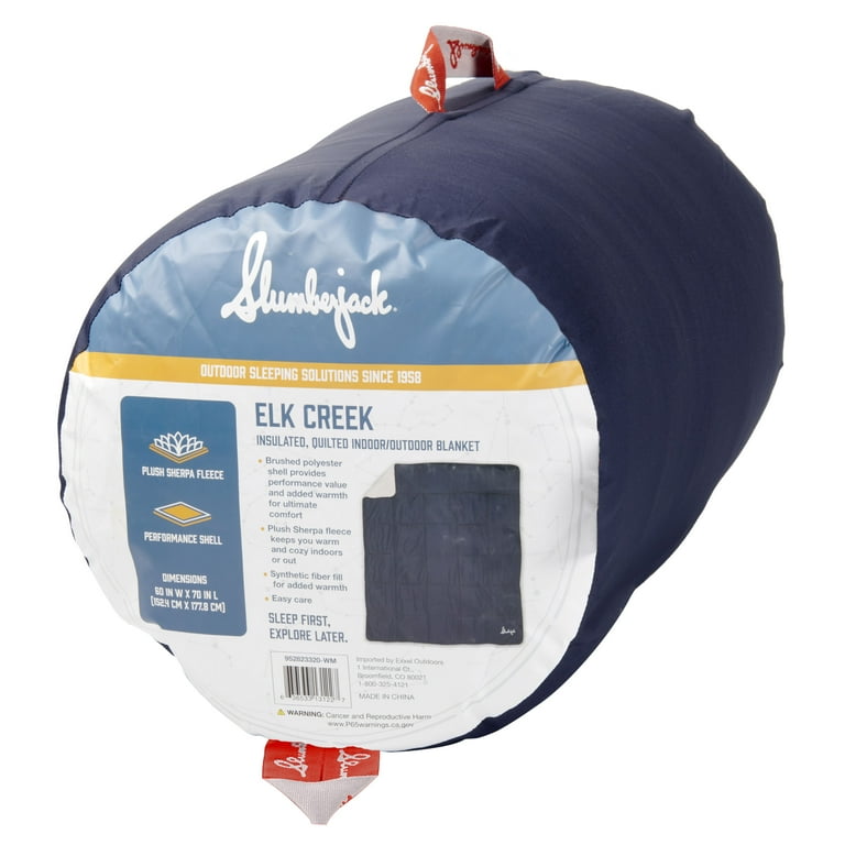 Slumberjack Elk Creek Insulated Indoor/Outdoor Blanket Quilt Slumberjack Elk Creek Insulated Indoor/Outdoor Blanket Quilt