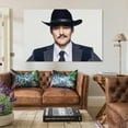 thumbnail image 3 of Handsome American Male Star Pedro Pascal Poster4 Painting On Canvas Wall Art Poster Scroll Picture Print Living Room Walls Decor Home Posters 12x18inch(30x45cm), 3 of 6