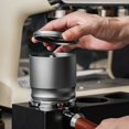 thumbnail image 1 of Alloy Coffee Grounds 58mm Collector with Lid for Grinders Anti Fly Distribute, 1 of 10