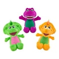 thumbnail image 4 of Fisher-Price Barney’s World 6.5-Inch Plush Barney Toy Dinosaur for Toddlers & Preschool Kids, 4 of 6