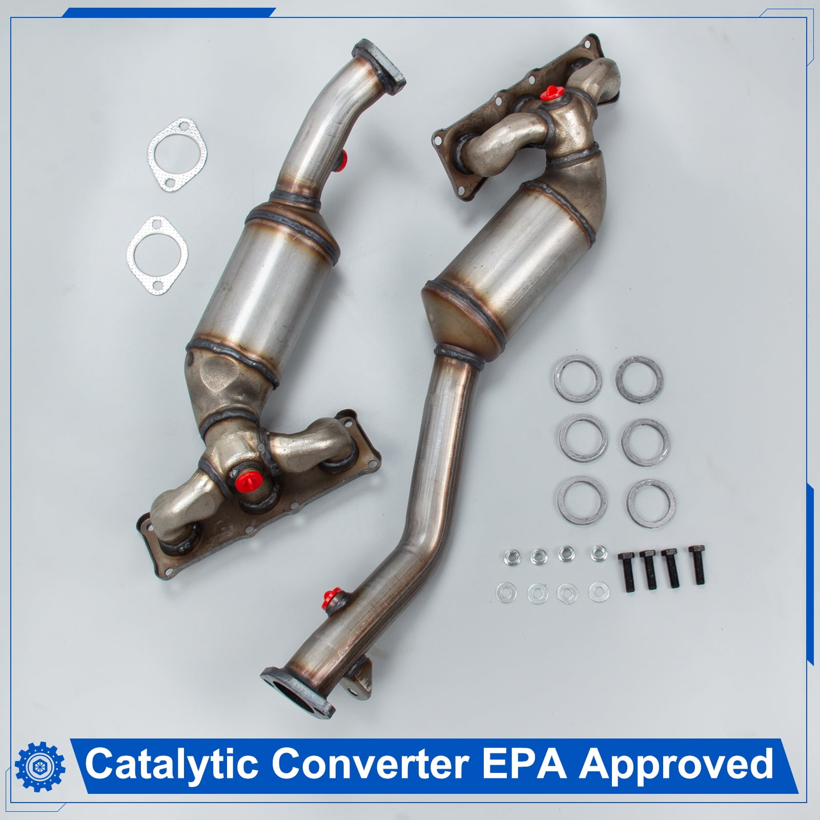 Exhaust Manifolds with Integrated Catalysts Fits 2001-2010 BMW X5 3.0L Federal Not Carb Bank 1 & 2